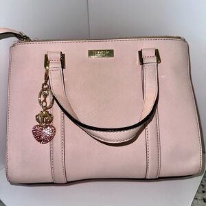 Kate Spade Light Pink Newbury Lane Satchel with Gold Accents